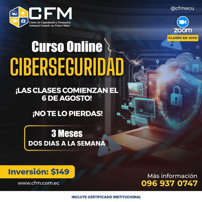 CURSO ONLINE DE CIBERSEGURIDAD